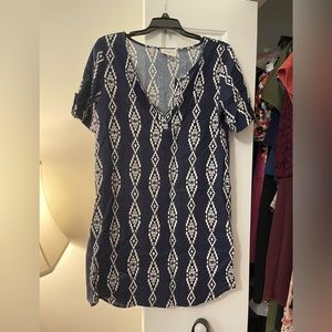 Everly - Navy Blue Dress (Size Small)